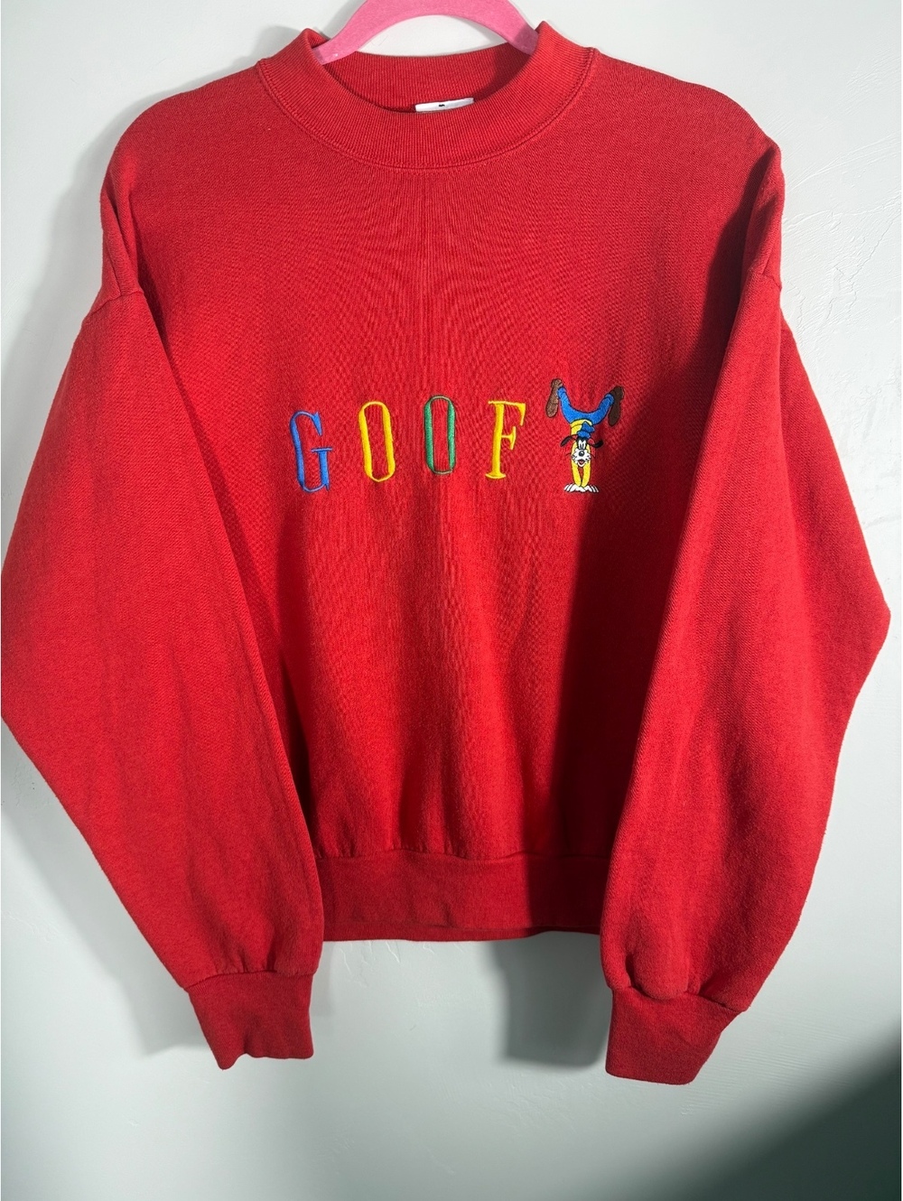 Vintage 90s Disney Goofy Crewneck Sweatshirt | L